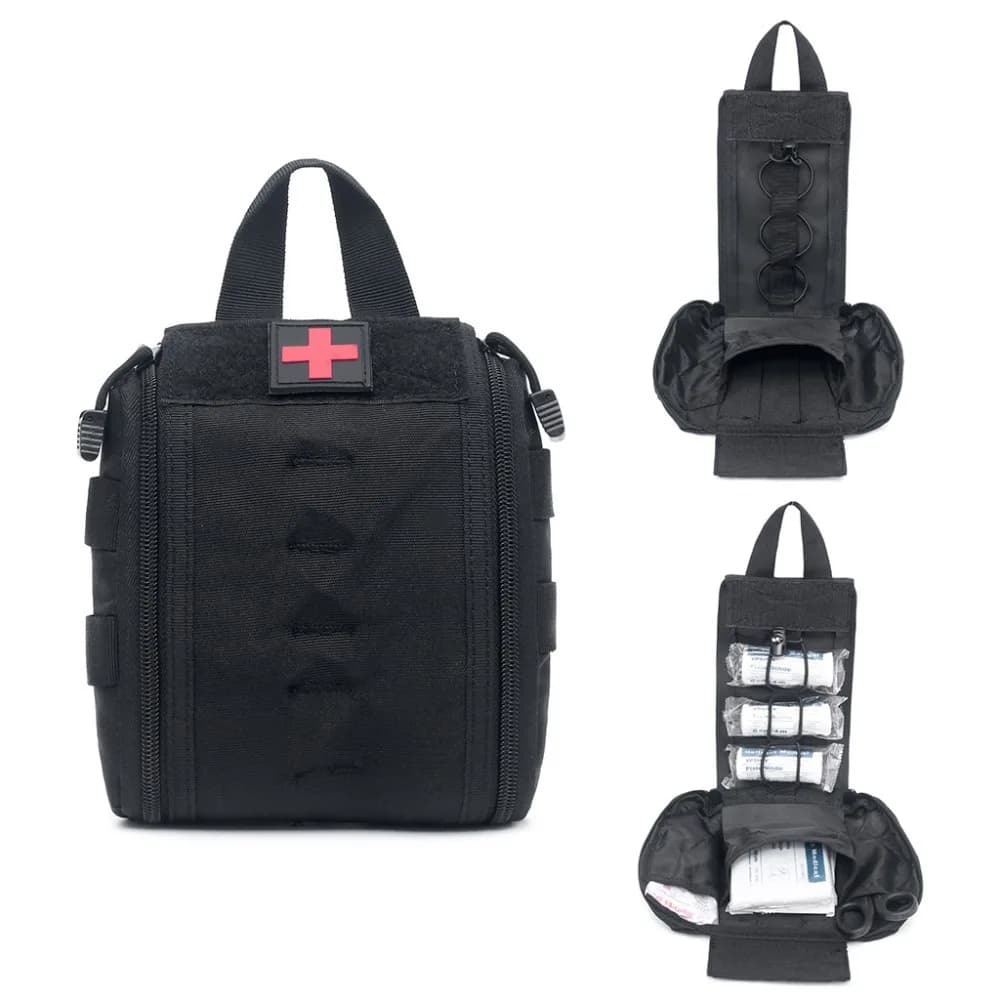 Custodia medica tattica Molle EDC Kit di pronto soccorso Borsa di emergenza per campeggio all'aperto Escursionismo Sopravvivenza IFAK Accessori per la caccia Organizzatore