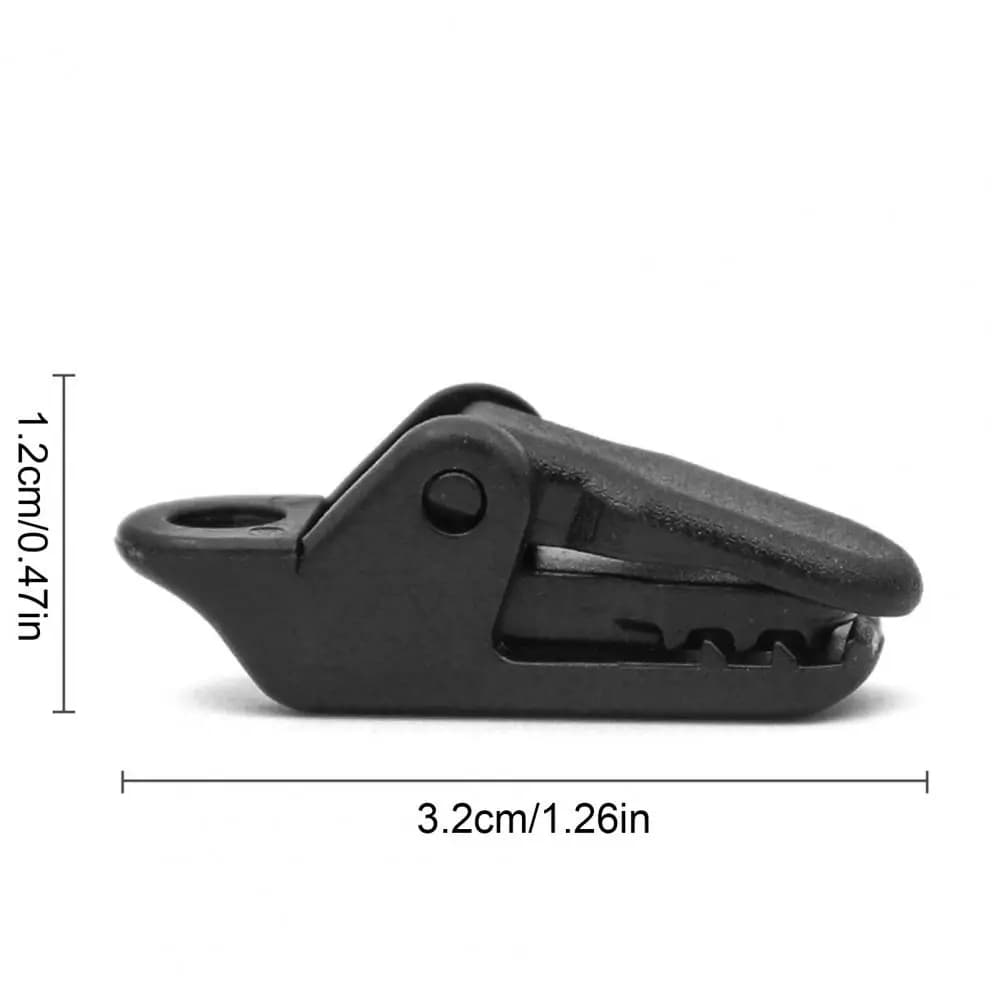 10/20 pezzi clip per telo esterno resistente impugnatura di bloccaggio tenda da campeggio clip di fissaggio supporto piscina baldacchino tenda da sole tessuto morsetto di fissaggio