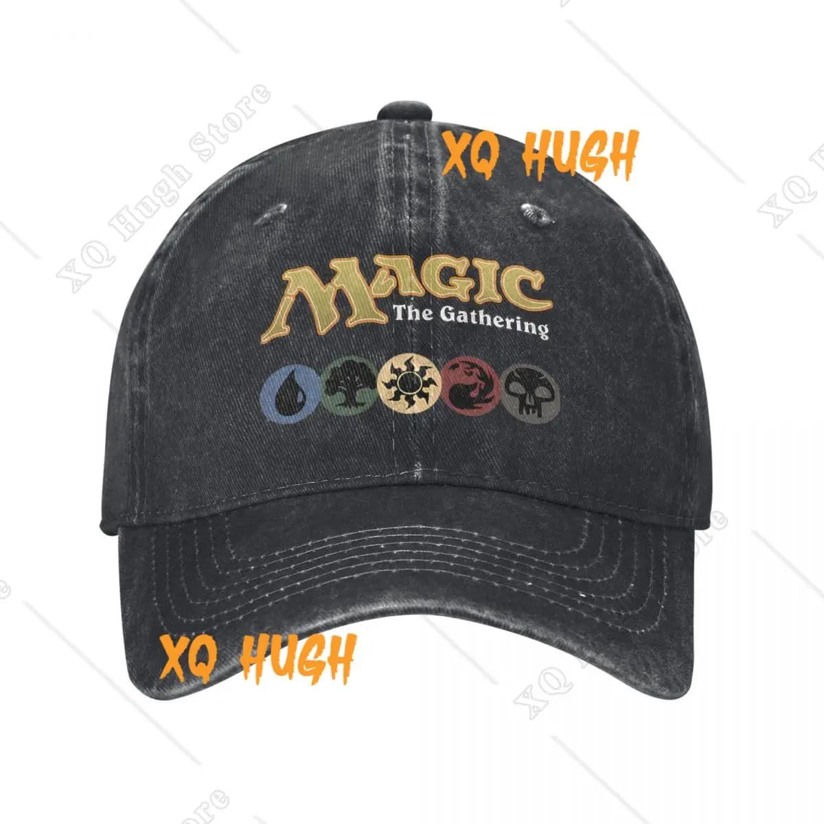Giochi magici Raccolta MTG Uomo Donna Berretto da baseball Carta Berretti di jeans invecchiati Cappello Moda Copricapo estivo all'aperto