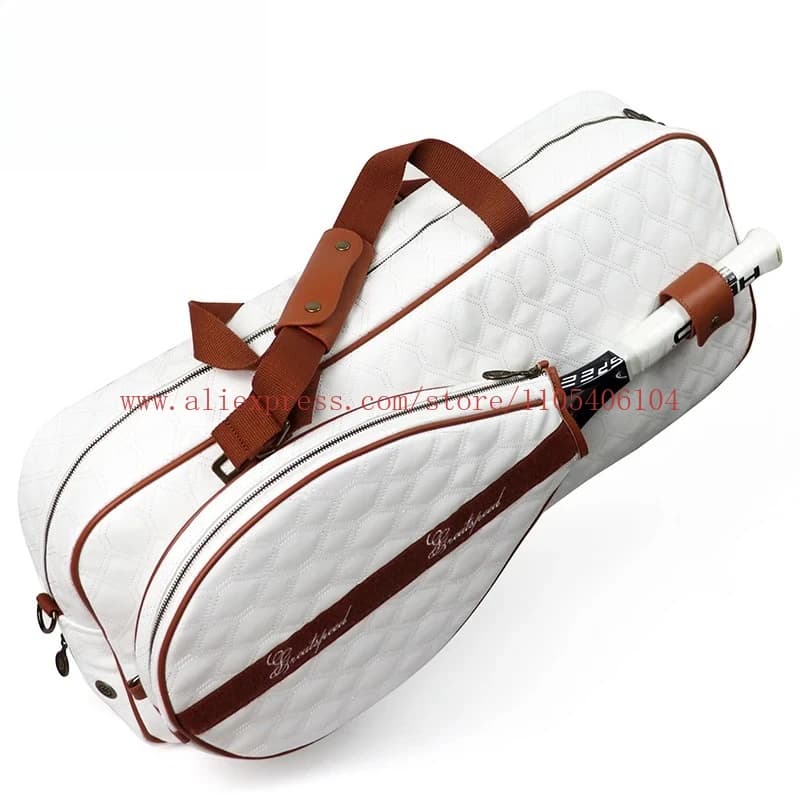 Tennis Handbag Storage Bag Independent Racket Compartment Independent Shoe Bag Velcro Racket Bag