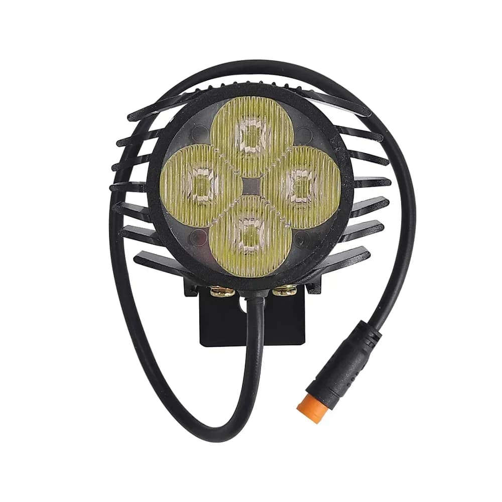 Faro Manubrio Lampada Per Kukirin G2 Pro KUGOO KIRIN G2 MAX Scooter Elettrico Anteriore HA CONDOTTO LA Luce Testa Luce Parte di Ricambio