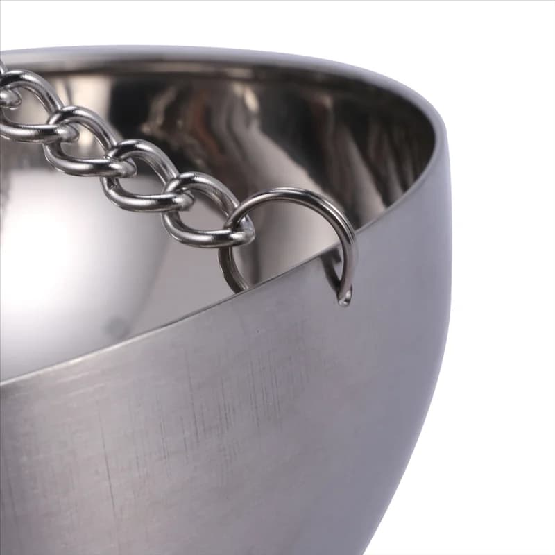 ABVA-20CM Sala vapore Ciotola per sauna in acciaio inossidabile Ciotola per aroma Ciotola per olio essenziale Accessori per sala sauna Ciotola per olio essenziale per spa