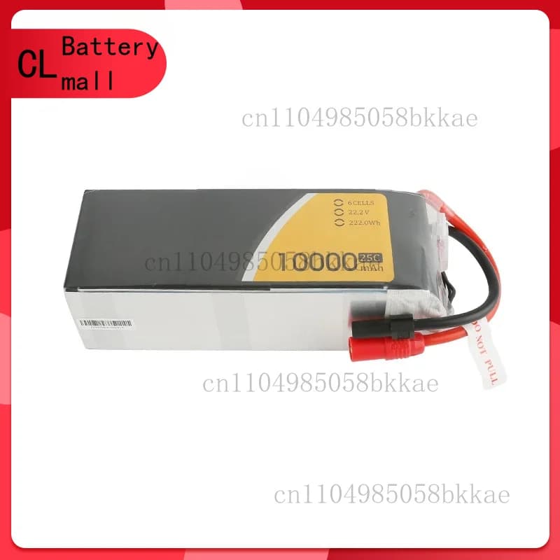 NUOVO per TATTU 22.2V 10000mAh 25C LiPo Batteria Con XT90S/EC5/XT150 Spina Per RC Elicottero Quadcopter FPV Racing Drone parti