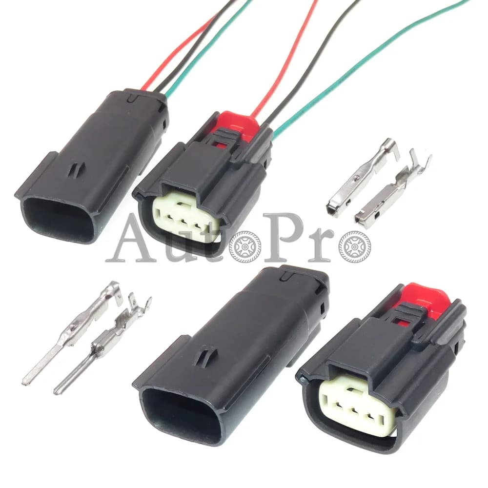 1 Set 3 Hole 33471-0306 33481-0301 33471-0301 AC Assembly Car Wire Socket For Ford Steering Booster Pump