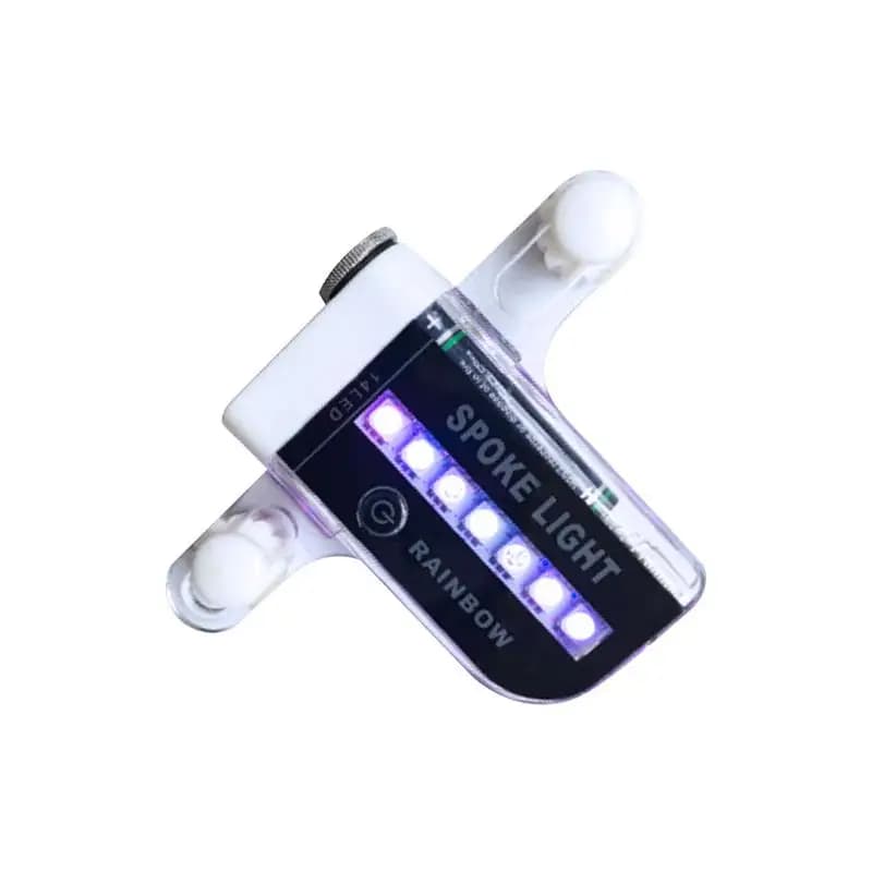 Ruote per biciclette luci accessori per l'illuminazione della bici luci luci per pneumatici di sicurezza con 30 modelli accessori per bici per bambini bici elettrica