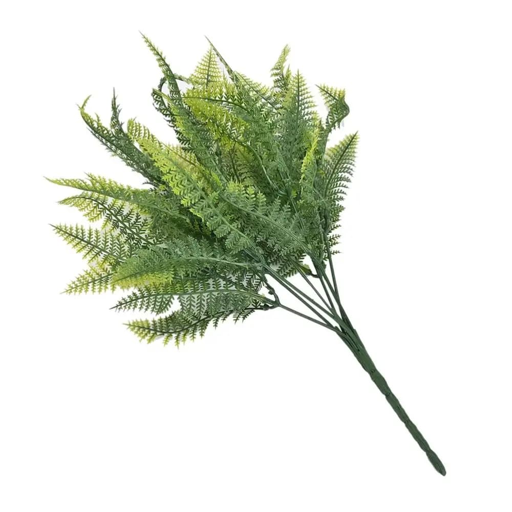 7 Branches Fern Artificial Plants Plastic Green Artificial Fern Grass Plant Flower Home Floral Decoration Photo Props