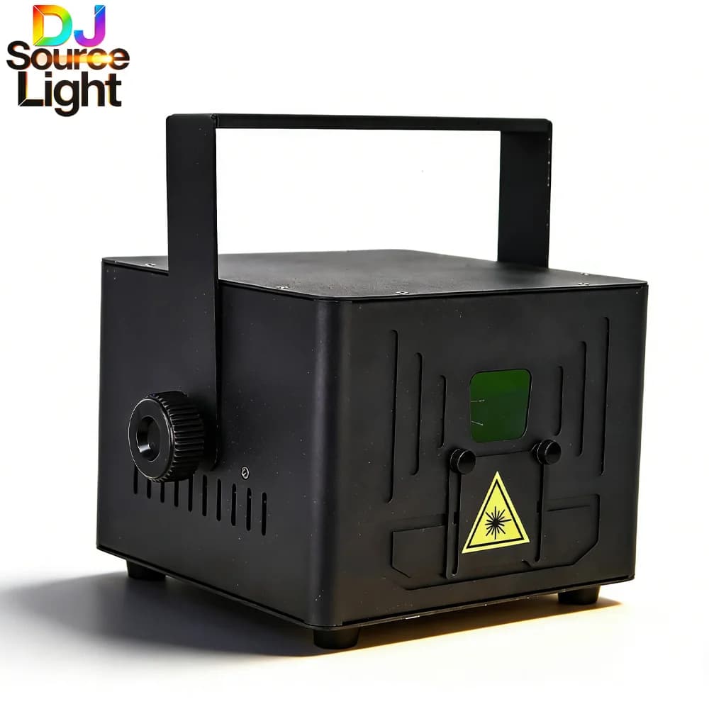 Proiettore Laser Bluetooth 5W con Controllo APP per Matrimoni e Feste, Illuminazione DJ Disco, Luce da Club ELF APP, Illuminazione da Palco con Interfaccia ILDA RJ45