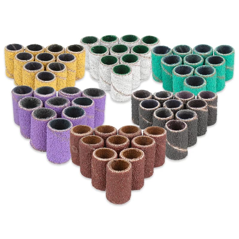 100 pieces Nail polishing tool Accessories for drill tips for manicure machine Gel polish Remover manicure tool 80 # 120 # 180 # 240 #