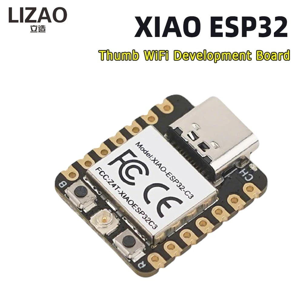 Scheda di sviluppo LIZAO XIAO ESP32 C3/S3, modulo MCU wireless WiFi e Bluetooth a dimensioni ridotte, scheda USB-C a basso consumo per Arduino