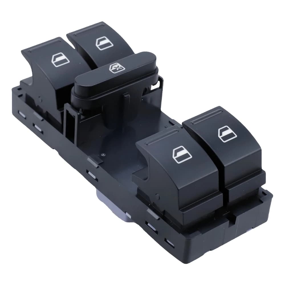 Interruttore alzacristallo elettrico per SEAT ALTEA IBIZA LEON TOLEDO VW AMAROK CC B7 GOLF PASSAT TOURAN JETTA TIGUAN 1K 4959857 B