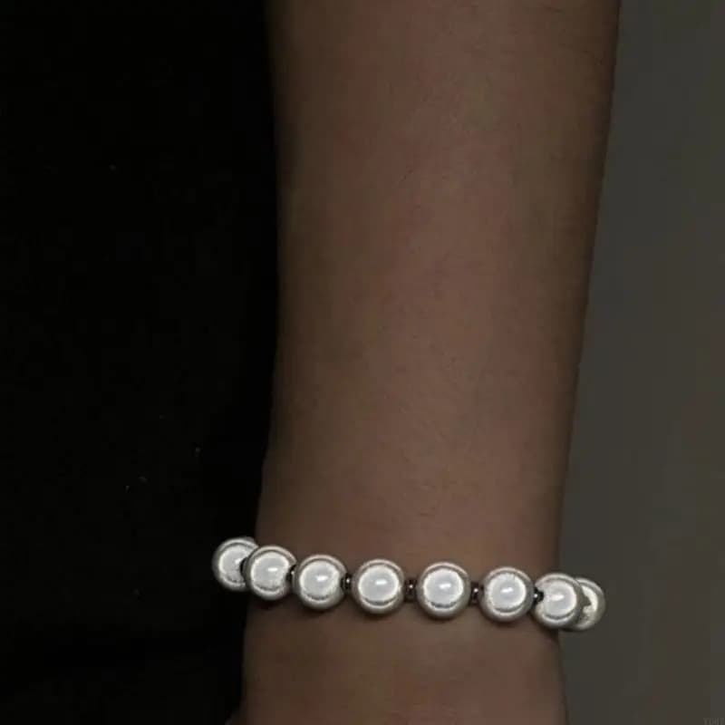 Bracciale per bracciale a filo elastico Bracciale luminoso da sposa perfetto per riunioni di lavoro per feste nuziali in stile