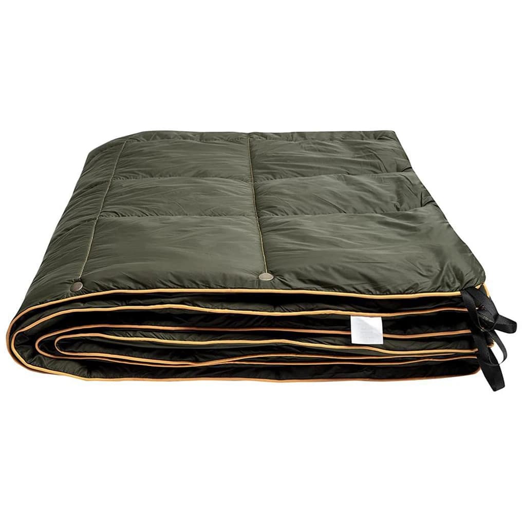 Coperta da campeggio leggera e calda per un massimo comfort Ampia applicazione Nylon indossabile verde