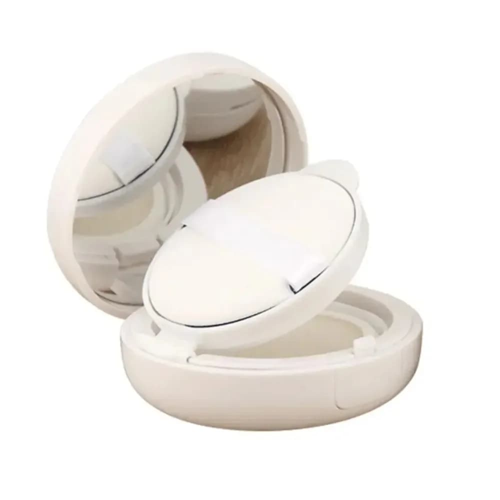 Portable Cosmetic Makeup Box with 15 g/0,5 ounces vacuum air cushion with sponge mirror for BB Cream foundation