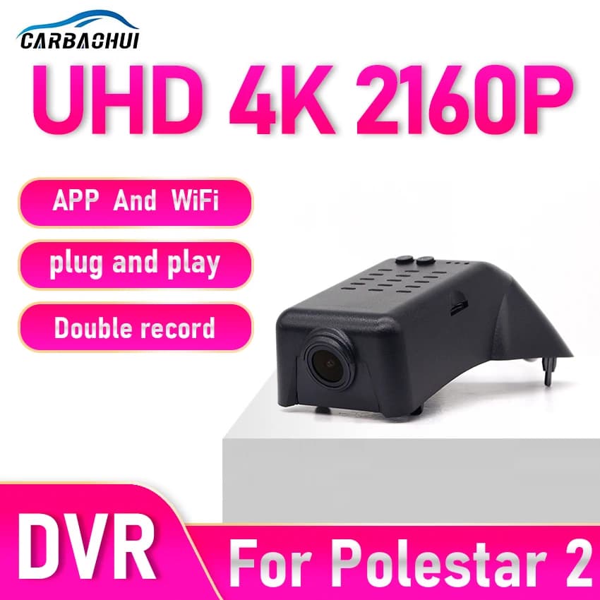 Nuovo! Dash Cam 4K per Polestar 2 Polestar2 2026 2025 2024 2023 2022 2021, Plug and Play Car DVR Dashcam Videoregistratore