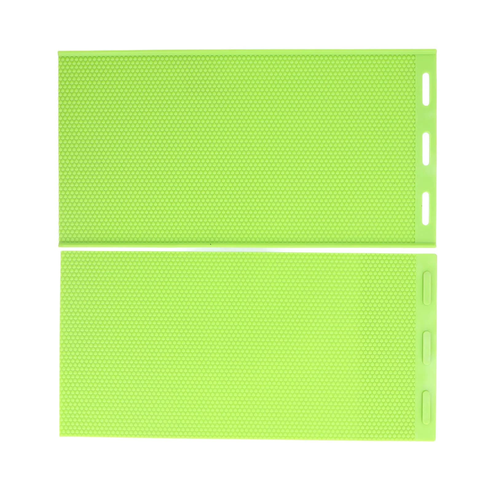 2PCS 5.4 millimetri Del Silicone Cera D'api Copriletto Stampo Cera D'api Fondotinta Presse Stampo Apicoltore Attrezzature Cera D'api Presse Stampo Cera D'api Copriletto Stampo