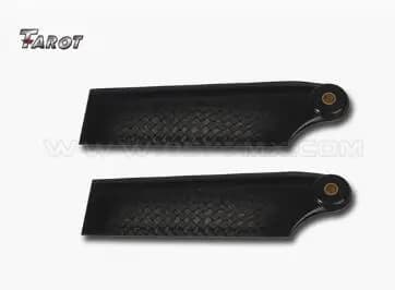 Lama di coda in carbonio 75mm per TREX T-REX Align Tarot KDS Trex 500 500ESP Rc elicottero elica TL50087-01 H50087
