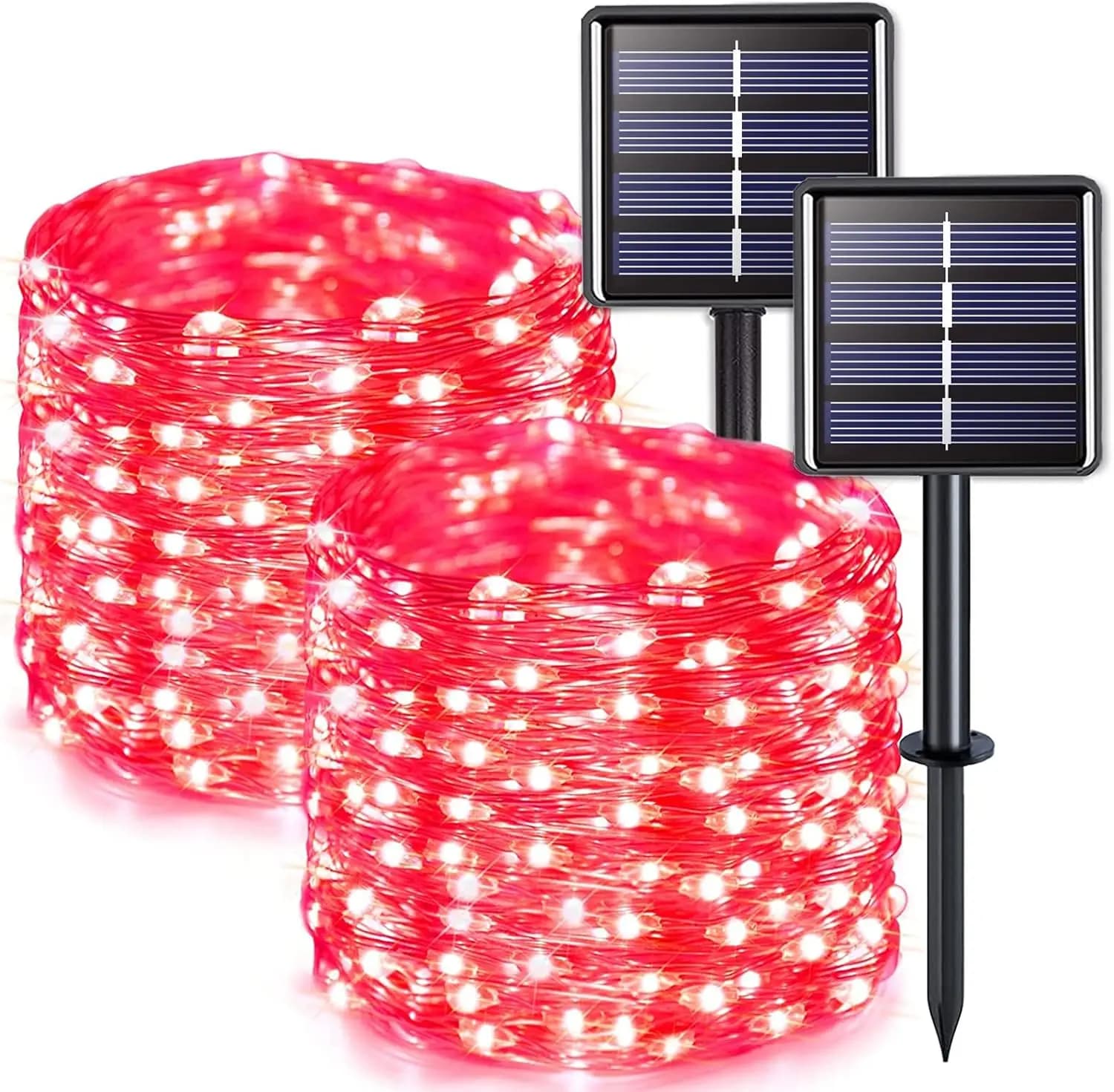 1pack LED Fairy Light 10/20M Solar String Light Chain Garland Copper Wire Backyard Outdoor Christmas Halloween Decoration