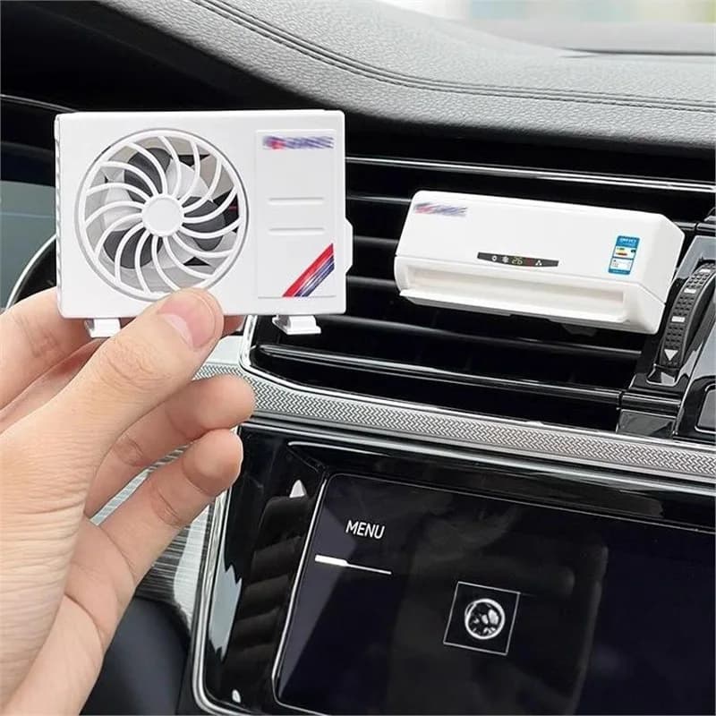 A set Solar powered car fragrance Perfume Unique air condition model lemon Fixed Automatic Air outlet Lavender Long lastingauto