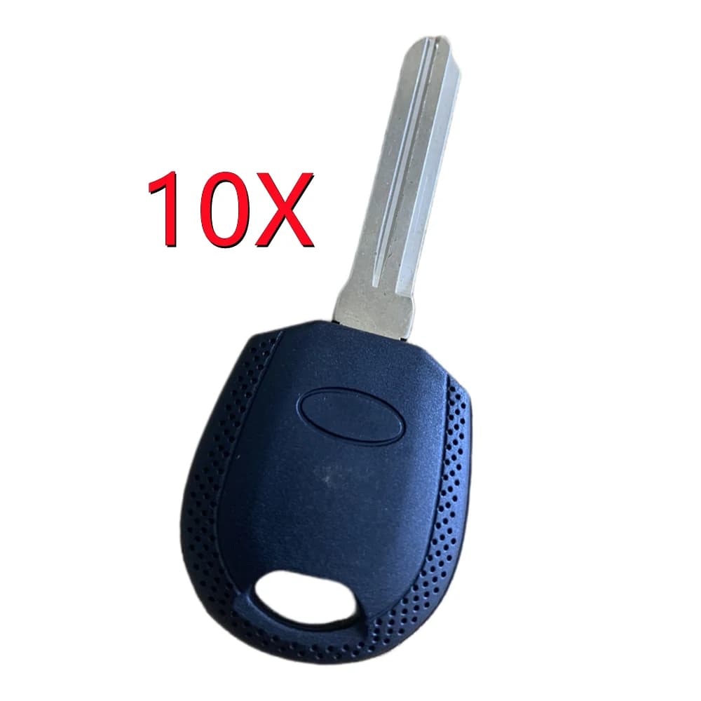 10 Pezzi/Lotto Guscio Chiave Auto con Transponder per Kia Lama Destra