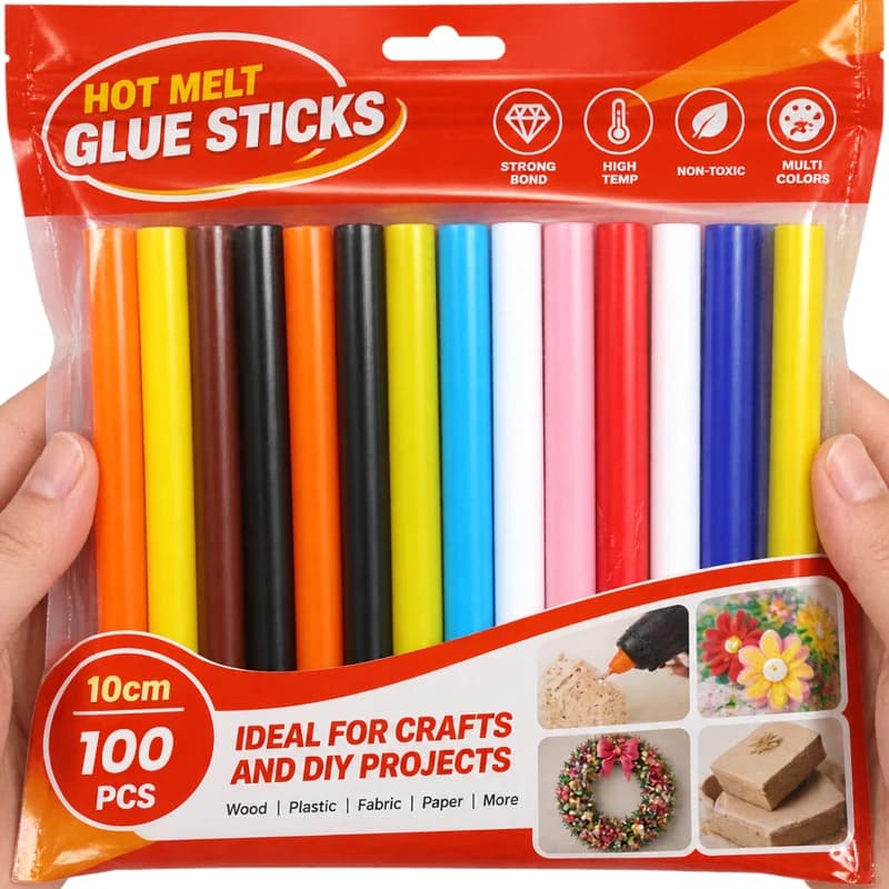 Colorful Hot Melt Glue Sticks Body Dent Removal Repair Strips Strong Viscosity Adhesive Rod Electric Glue Gun Heat Pistol Stick