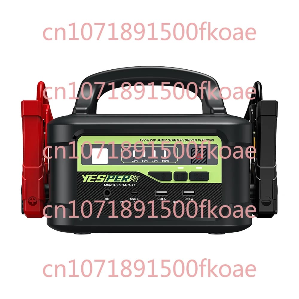 Yesper X1 Modello Strumento Di Emergenza Auto Salto di Avviamento Lifepo4 Batteria 58800mAh 12V/24V Ad Alta Potenza Heavy Duty Camion Salto di Avviamento
