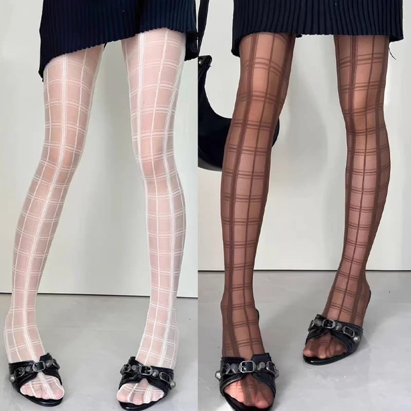 Calze a Rete Diamantata 2026 da Donna, Sottili e Versatili per Primavera ed Estate, Sexy per Ragazze Trendy