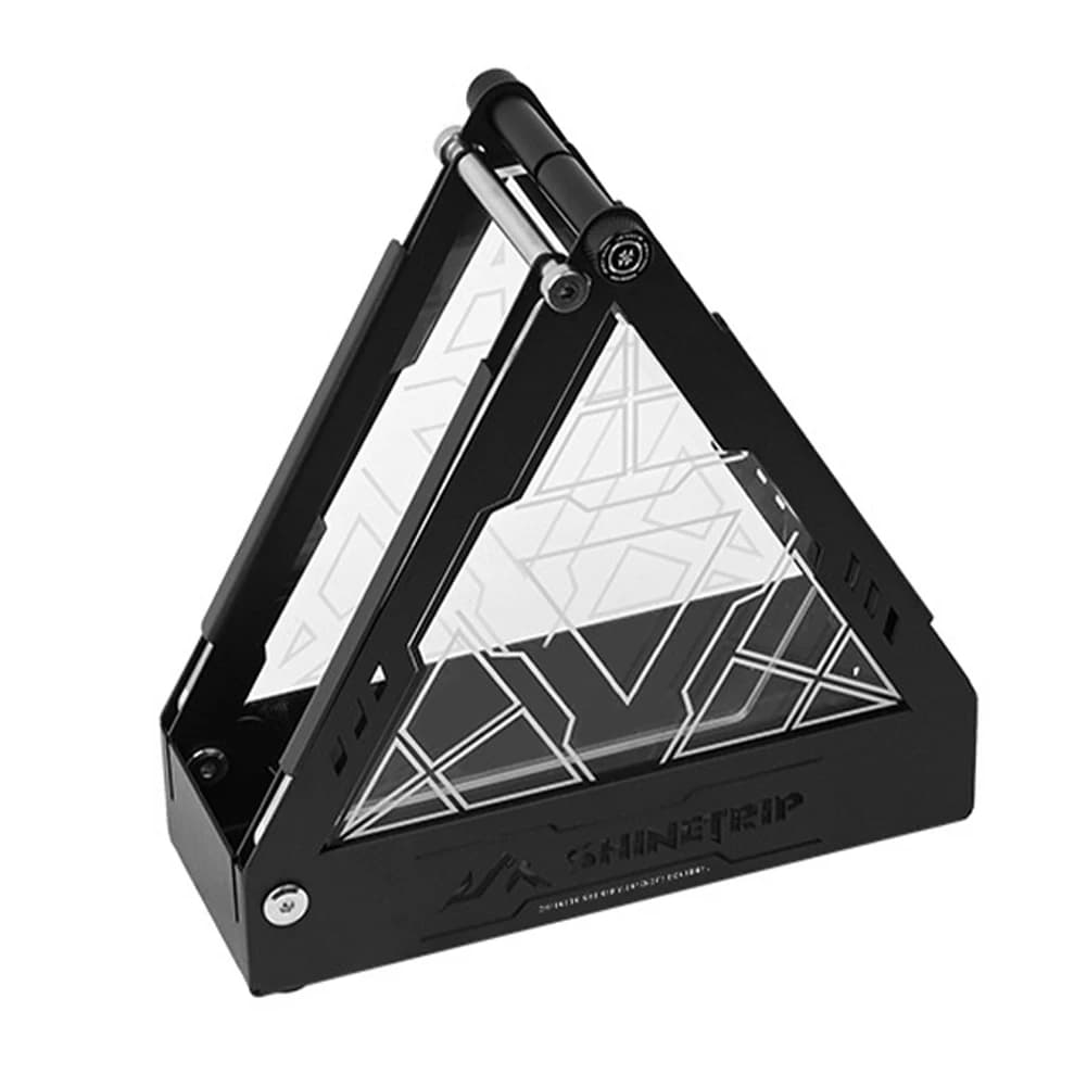 Supporto Portatile per Repellente per Insetti, Stand Luminoso in Acrilico Rimovibile, Serie ShineTrip05, Porta Spirale Antizanzare per Tenda, Escursionismo, Barbecue