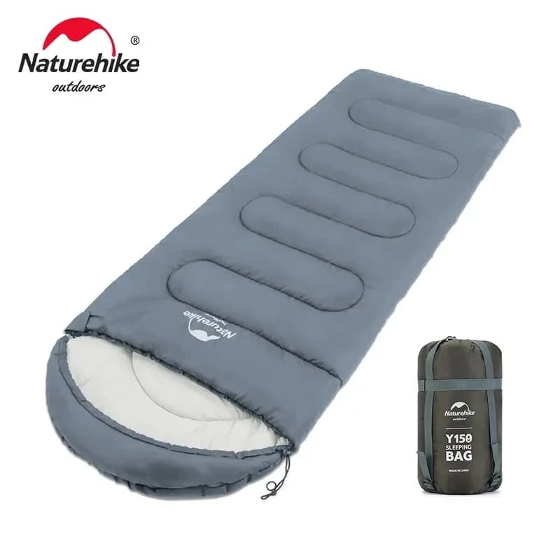 Naturehike Y150 3 seasons ultralight waterproof sleeping bags with hood for adults camping outdoor hiking