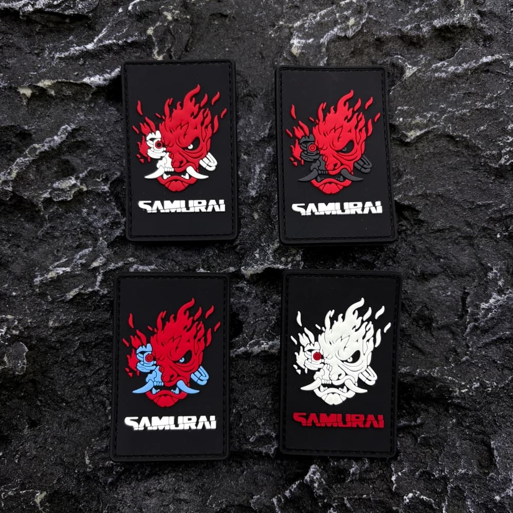 Patch da petto personalizzata creativa con logo a banda quadrata, riflettente IR, incisa al laser e luminosa, con effetto luminoso, dotata di gancio sul retro, adatta per borse, zaini, gilet e abbigliamento