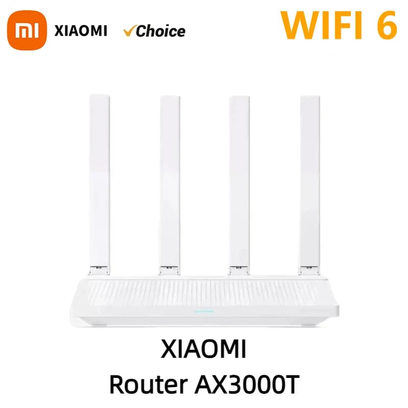 Nuovo Xiaomi Router AX3000T IPTV Rete a rete Porte Gigabit Ethernet Acceleratore da gioco Ripetitore Modem Amplificatore di segnale CN