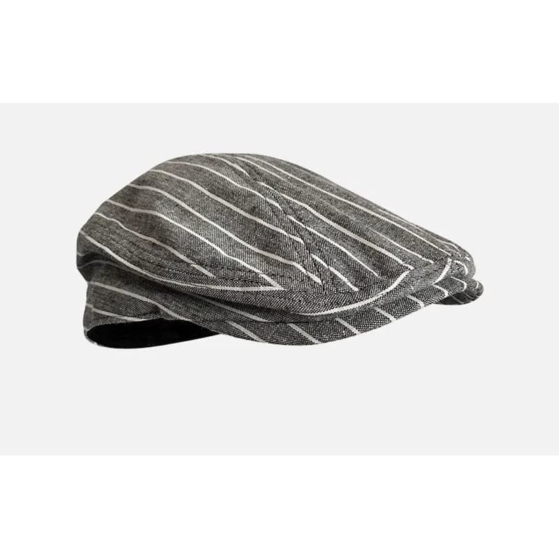 Large Head Breathable Sun Hat British Beret Painter Flat Baseball Cap Trendy Hat for Men Women