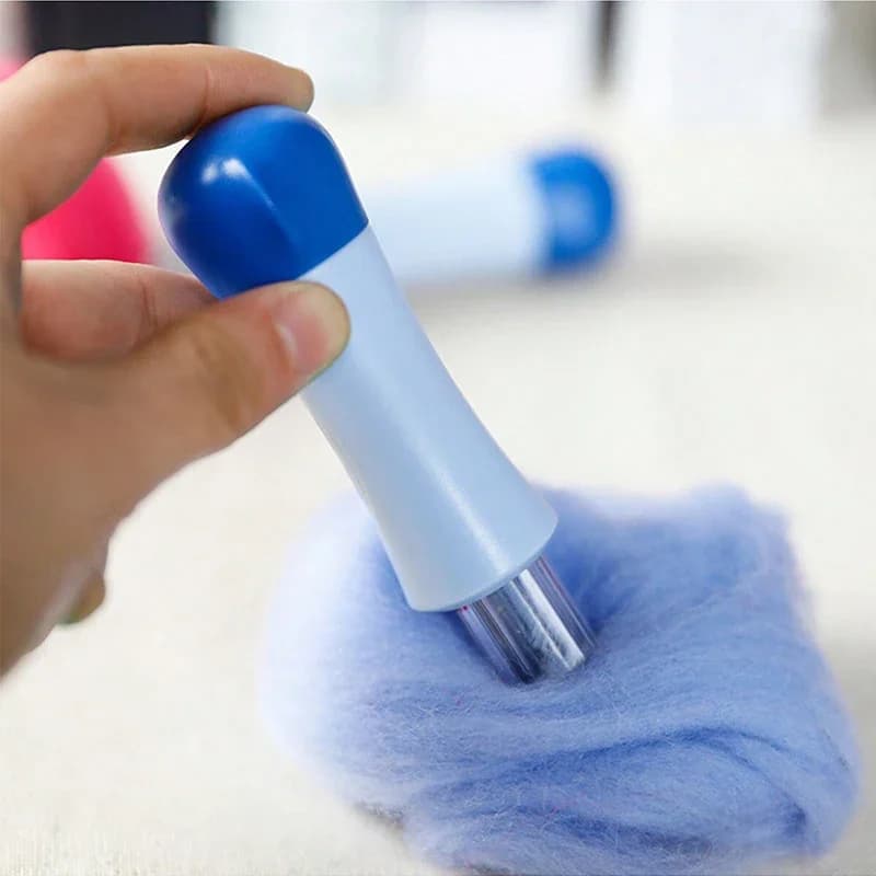 2025 Hot sale Felting Needle with 7Needles Plastic Household Handmade DIY Tool Materials Blanket Crafts Simple Security Storage