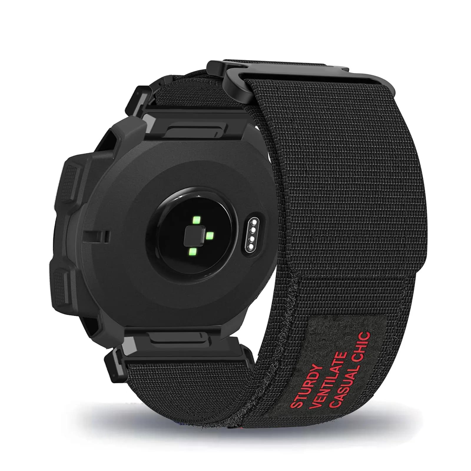 Cinturini in nylon con velcro per Garmin Instinct/Instinct 2/Instinct 2 Solar/2 Surf/2 Tactical/Esports/Solar/Tide/Tactical Strap