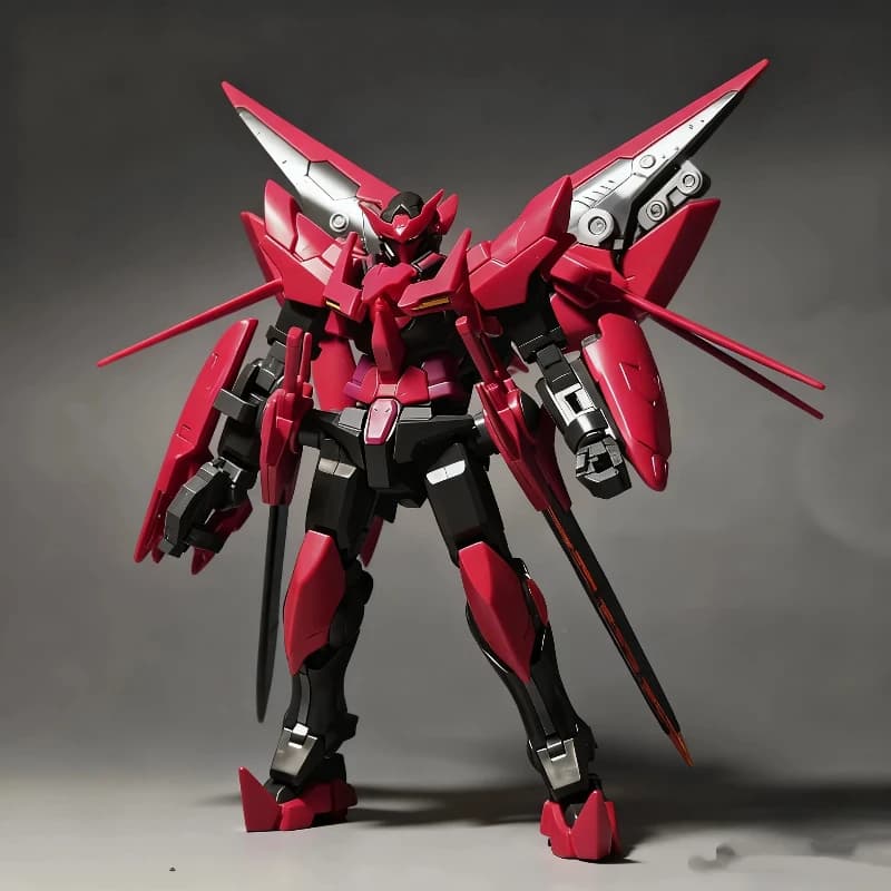 HG 1/144 BF Exia Dark Matter Kit modello di assemblaggio Action Figures Doll Giocattoli di plastica Mecha Figurine Raccogliere Ornamenti Regali a sorpresa