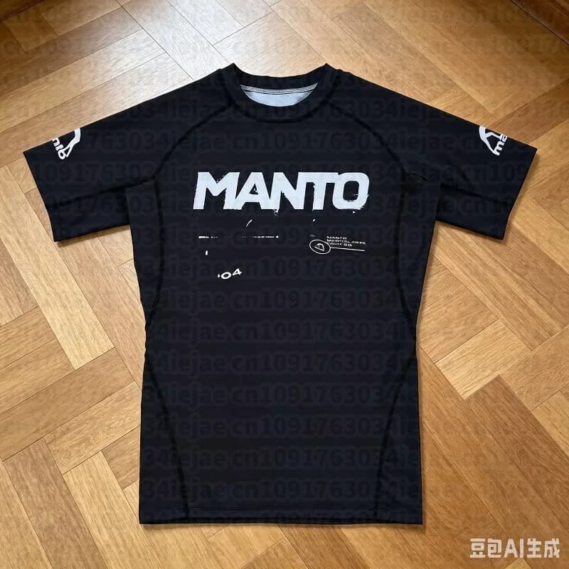 Hot Selling Minimalist Black Anti-wear Clothing Combat Fitness High Elasticity Short Sleeved T-shirt Beachwear Surfing Suit