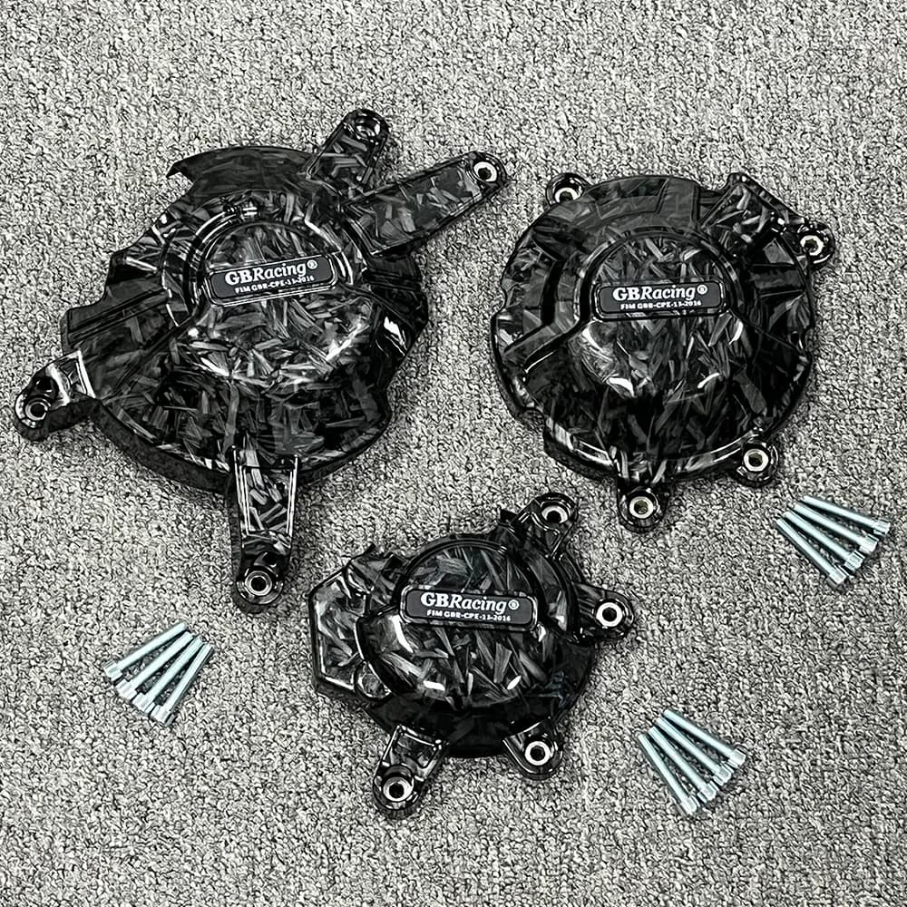 Protezione motore per HONDA CB650R 21-25 CBR650R 21-23 Coperture protettive moto Set copertura motore secondario Texture forgiata