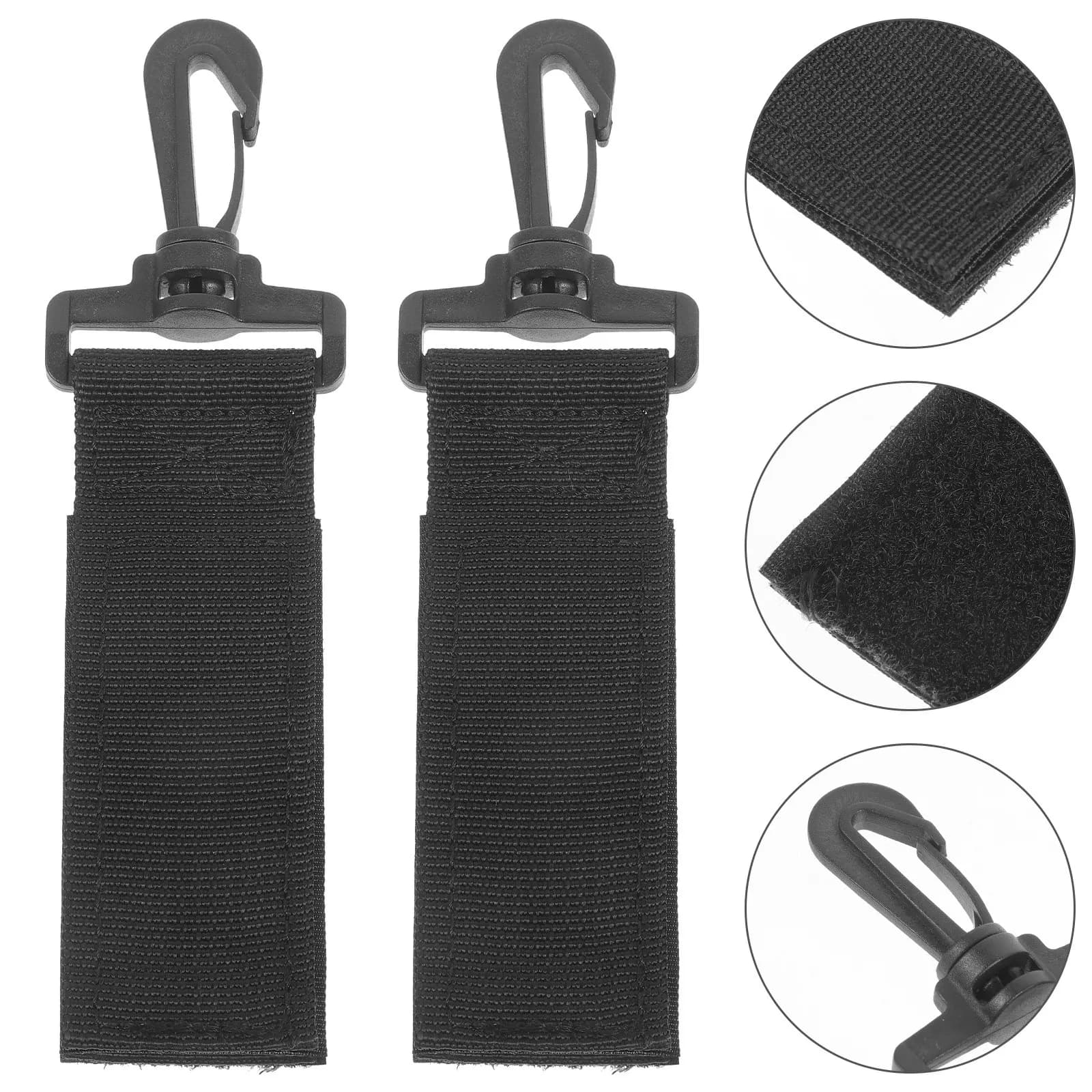 2 Pezzi Cinghie Porta Pagaia per Kayak, Strumento di Fissaggio Pagaia Facile da Montare, Materiale Resistente all'Usura, Presa Sicura sullo Scafo
