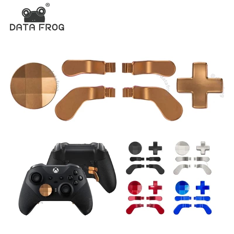Pulsanti trigger controller DATA FROG per Xbox One Elite Series 2 Tasto di direzione del gamepad per parti Xbox One Elite