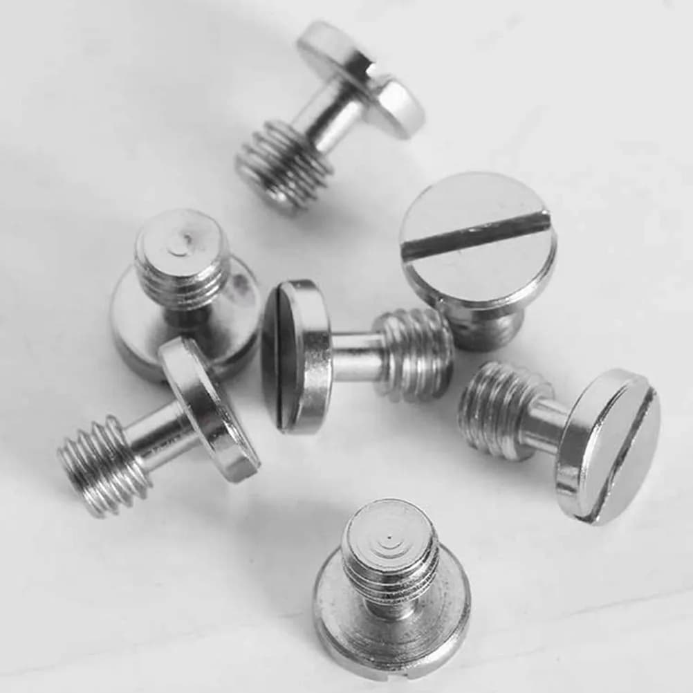 Camera Rig Accessories Screws Quick Release Plate Mounting Tripod Nickel-plated Iron