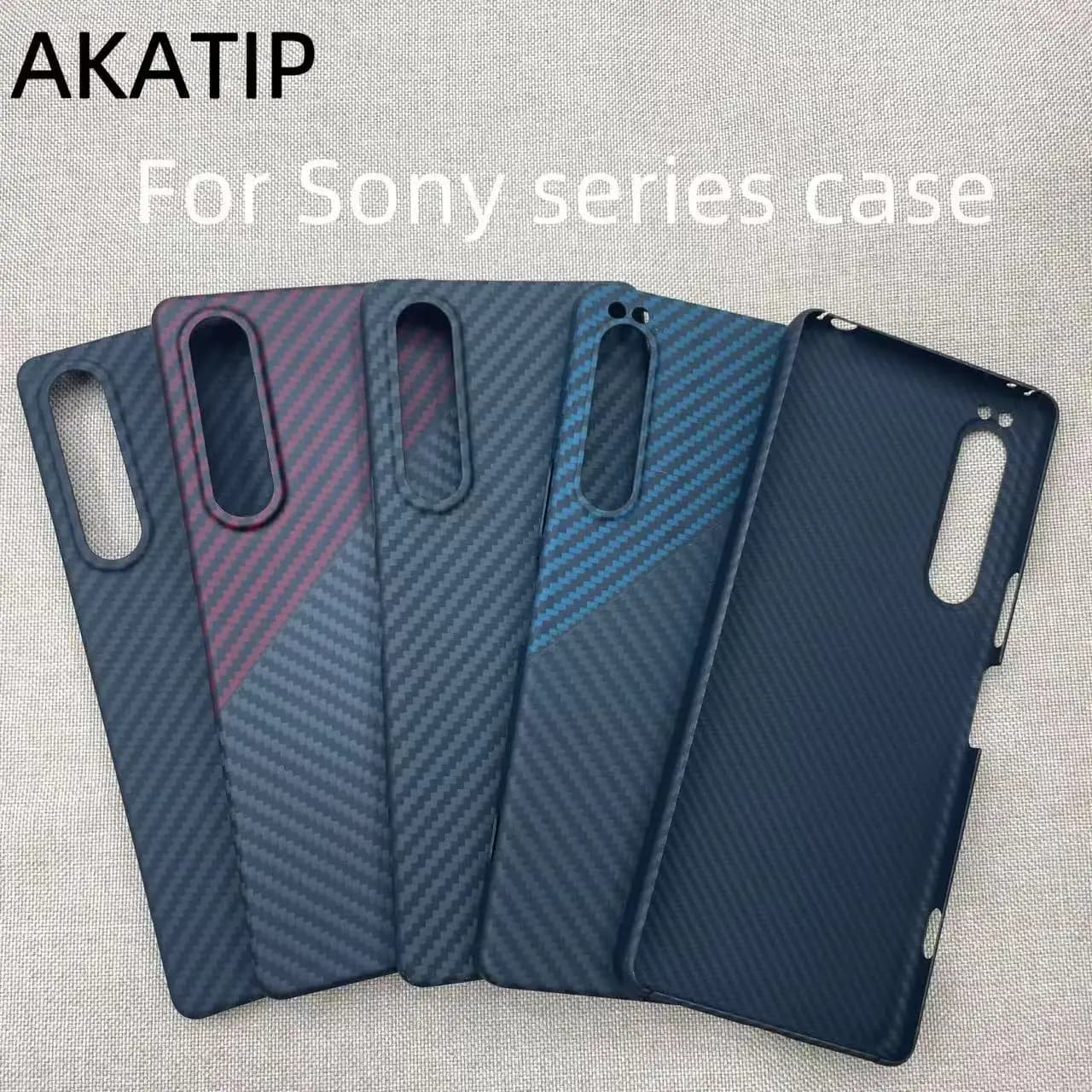 AKATIP for Sony 1 VII 1V Aramid Fiber Carbon Fiber Lightweight Business 10VI 5V 1IV 5IV Protective Cover
