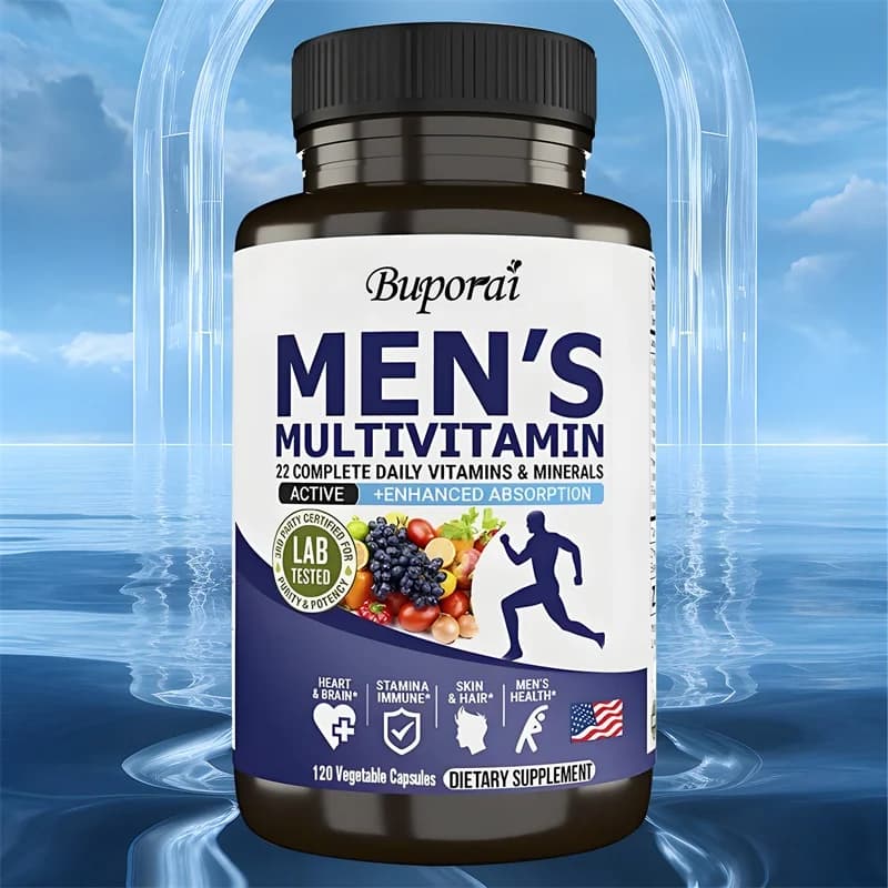 Vitamin e minerali completi giornalieri: salute maschile, pelle e capelli, sistema immunitario alle resistenza
