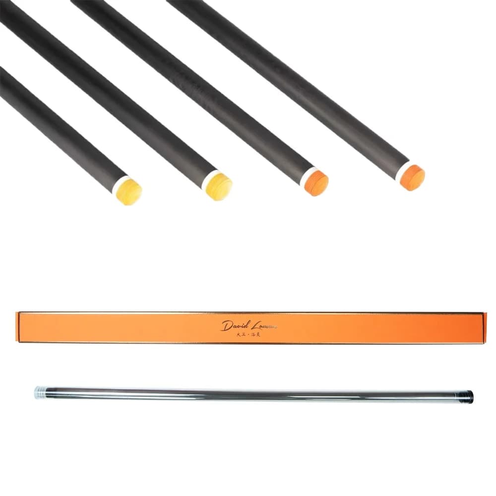 David Loman 29" Ultra Pro-Taper Albero da biliardo in carbonio Sostituzione a bassa diffusione 11,8/12,2/12,4 mm per giocatore da biliardo