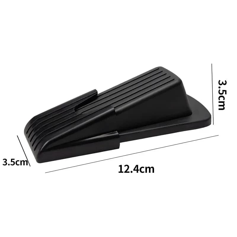 Silicone Safety Door Stopper Anti-collision Door Block Wedge Retainer Holder Door Stop For Home Office Floor Door Security