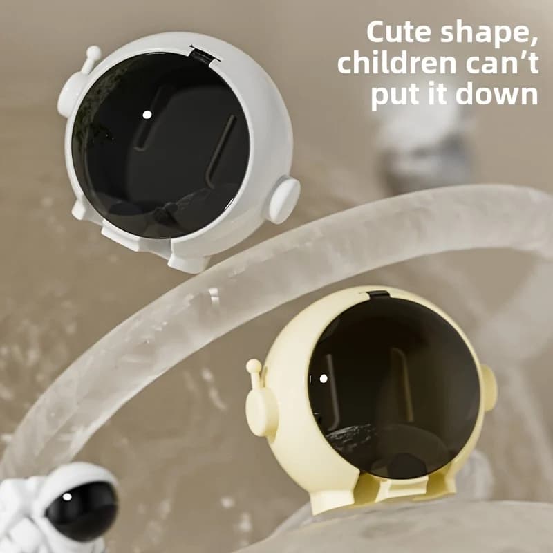 Portaspazzolino da parete a forma di cartone animato, portaoggetti per spazzolino elettrico da bagno, senza foratura, appendiabiti da parete per bagno