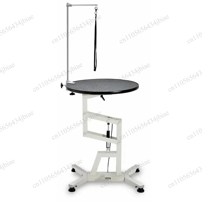 Table with Adjustable Air Pressure and Rotating Cat Teddy Shearing Luminous Table Pet Grooming