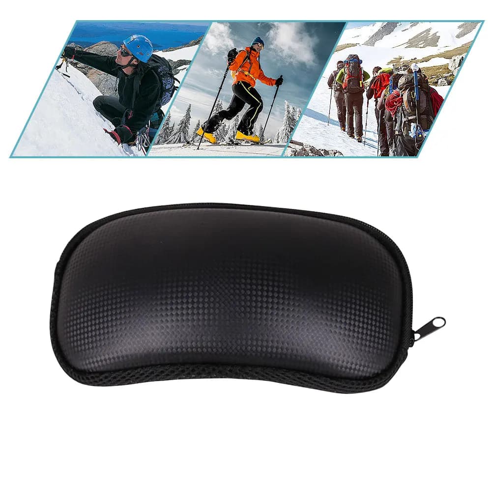 Custodia per occhiali da sci in EVA Scatola per occhiali da neve impermeabile per snowboard Custodia rigida per occhiali sportivi di grandi dimensioni per occhiali da ciclismo Parti sportive all'aperto