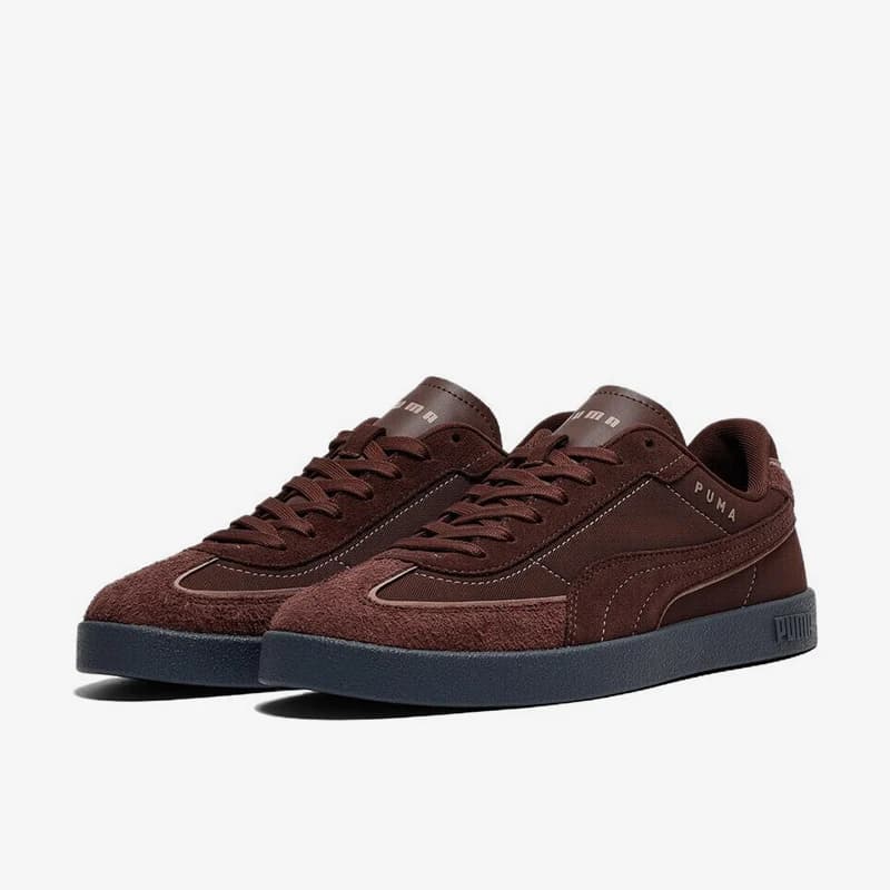 Puma Authentic Club New Men's Brown Dark Brown Low cut Casual Board Shoes 404630-01