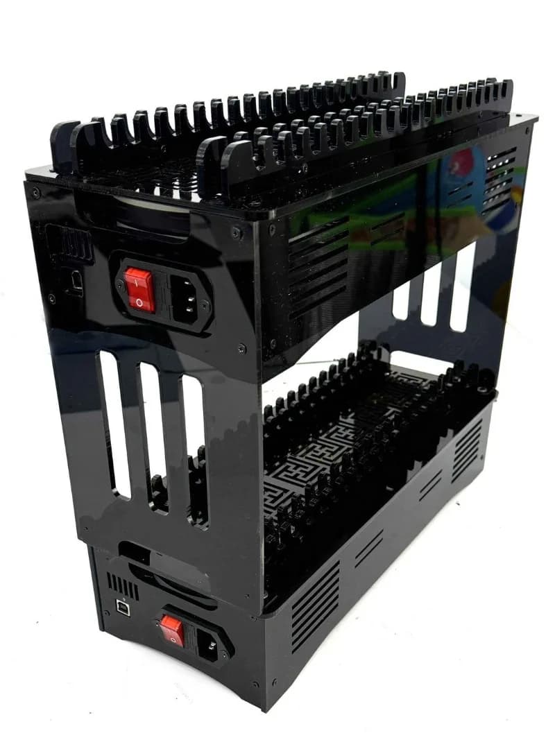 Studio multistrato a doppio strato, telefono cellulare con trasmissione caricatore, multiporta hub docking station