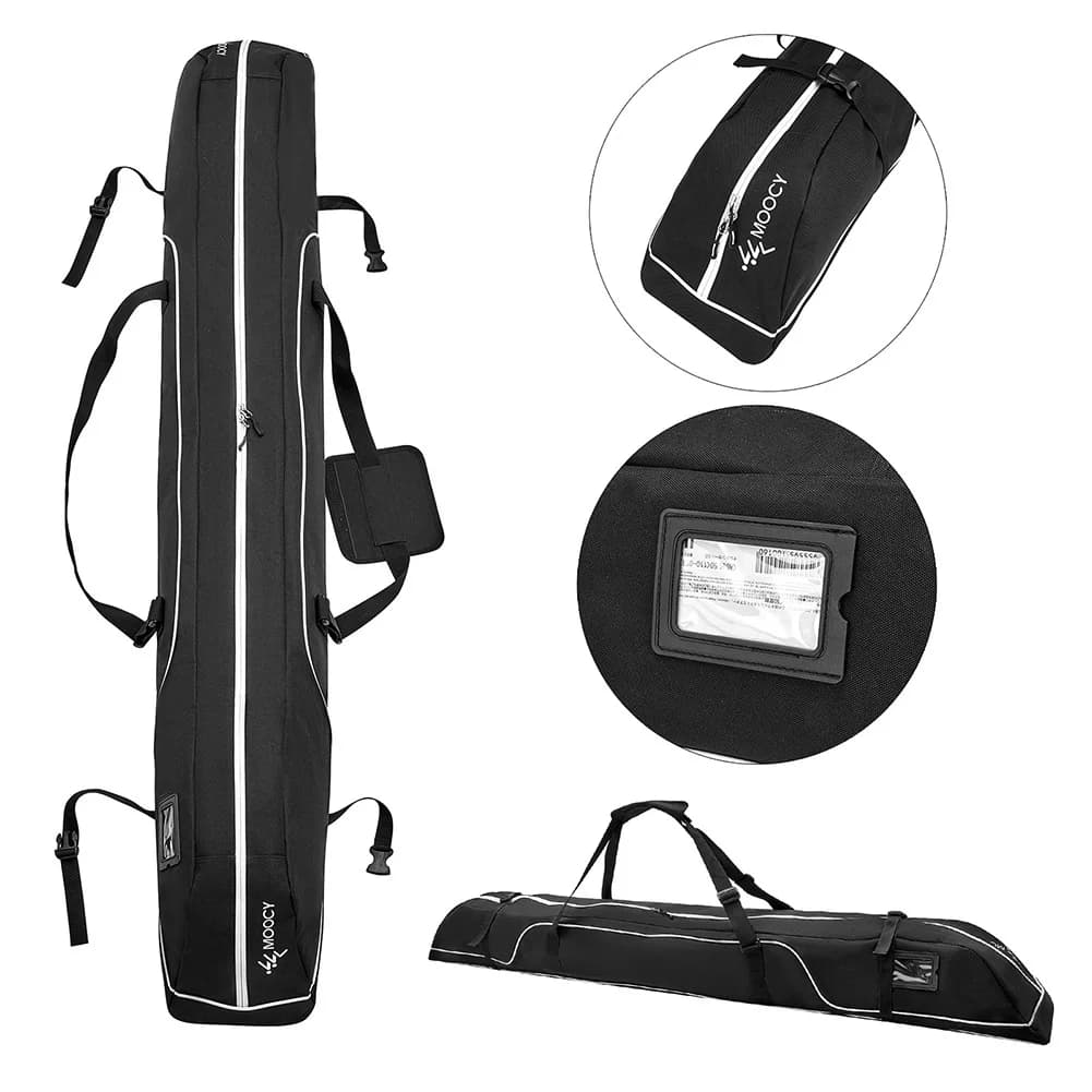 Borsa da campeggio per sci all'aperto Borsa da viaggio regolabile per attrezzatura da sci e snowboard Accessori impermeabili per guanti da snowboard