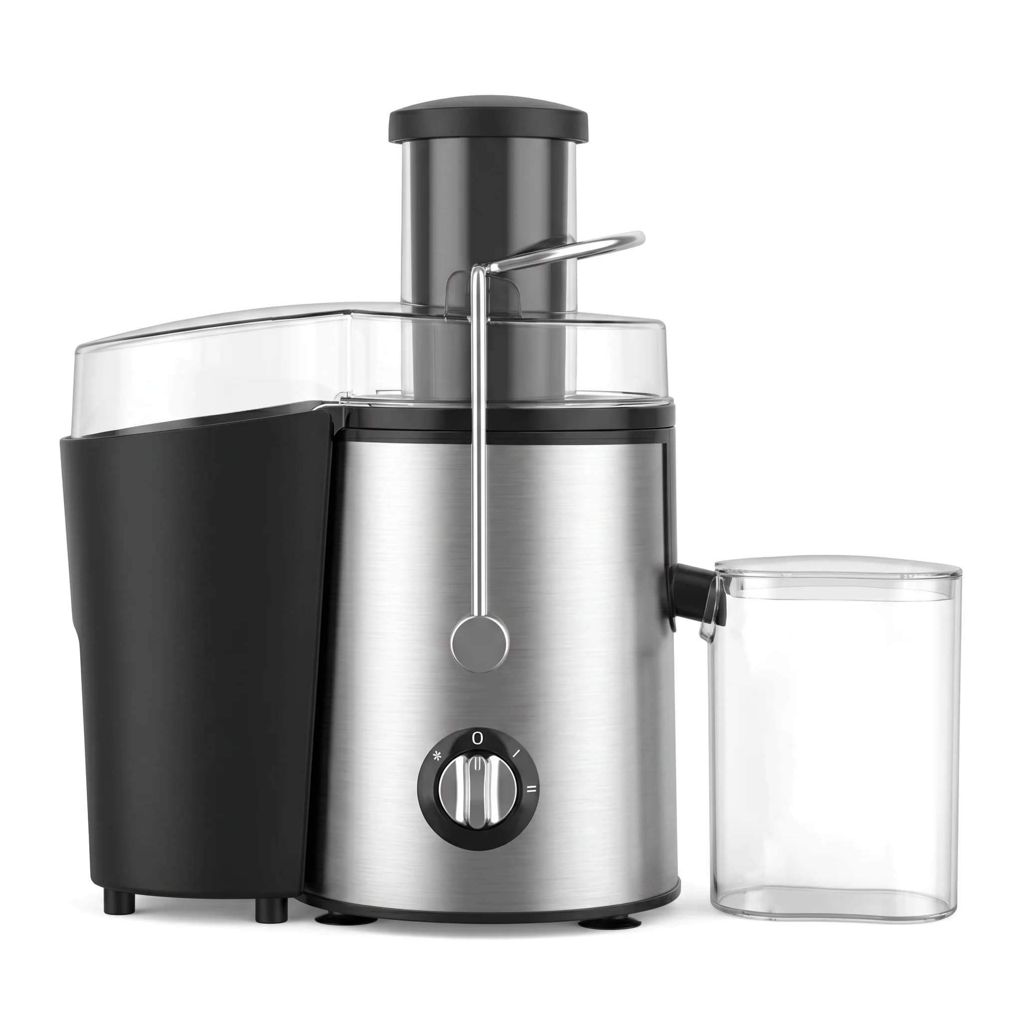 Estrattore di Succo Elettrico per Frutta e Verdura 800W 2 Velocità, Ampia Imboccatura 7cm, Acciaio Inox, Alta Resa, Facile da Pulire, Elettrodomestico da Cucina